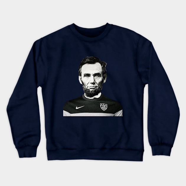 USA Lincoln Crewneck Sweatshirt by juancamilohd